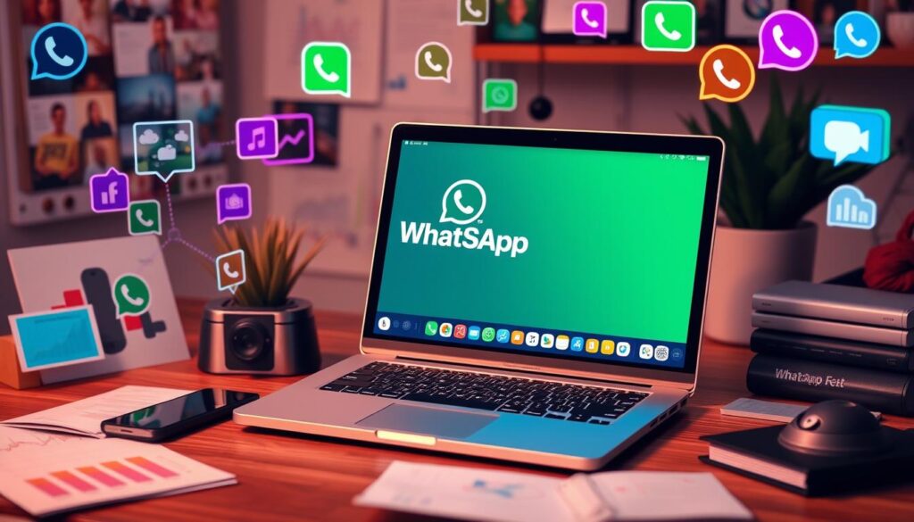 Recursos multimídia WhatsApp