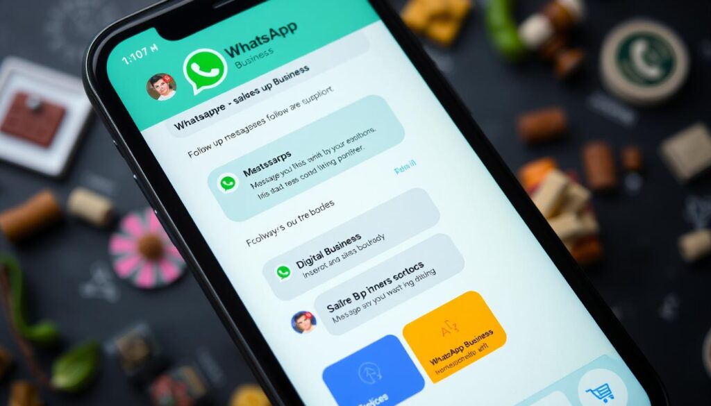mensagens de follow-up setorizadas no WhatsApp